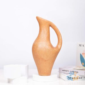 Bình Gốm Cắm Hoa Dát Vàng GV22